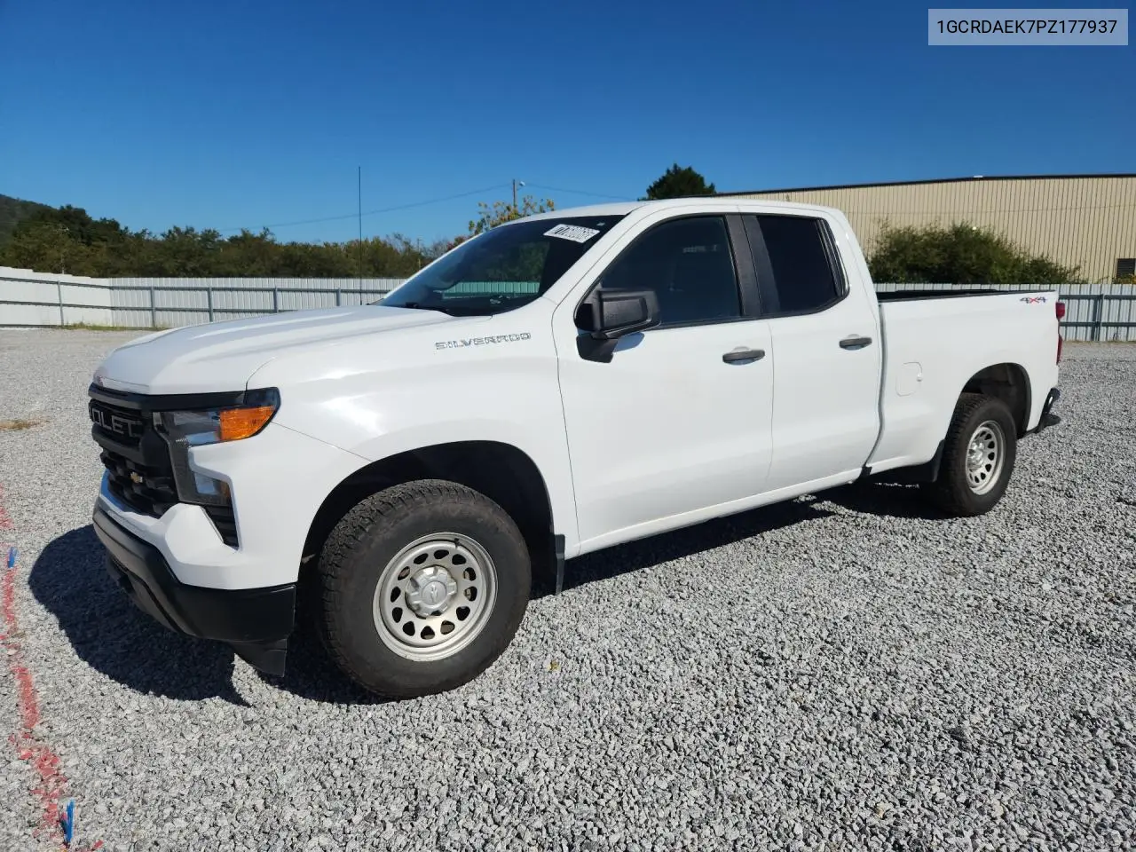 CHEVROLET SILVERADO 2023, VIN 1GCRDAEK7PZ177937