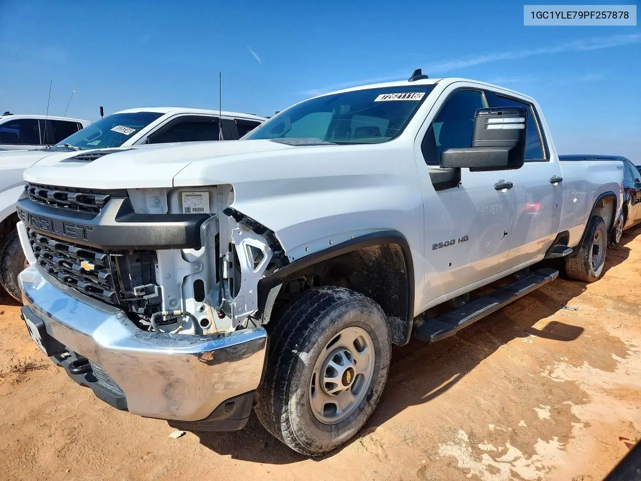 CHEVROLET SILVERADO 2023, VIN 1GC1YLE79PF257878