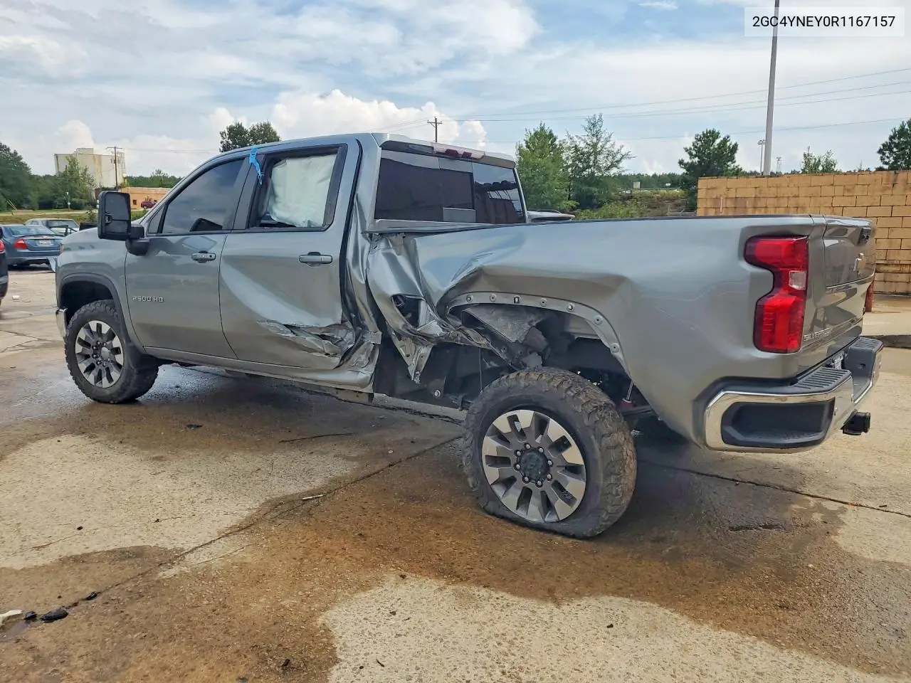 2024 CHEVROLET SILVERADO VIN 2GC4YNEY0R1167157 — фото 2