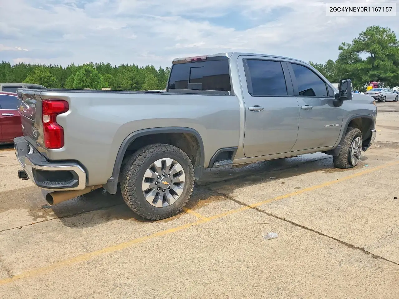 2024 CHEVROLET SILVERADO VIN 2GC4YNEY0R1167157 — фото 3