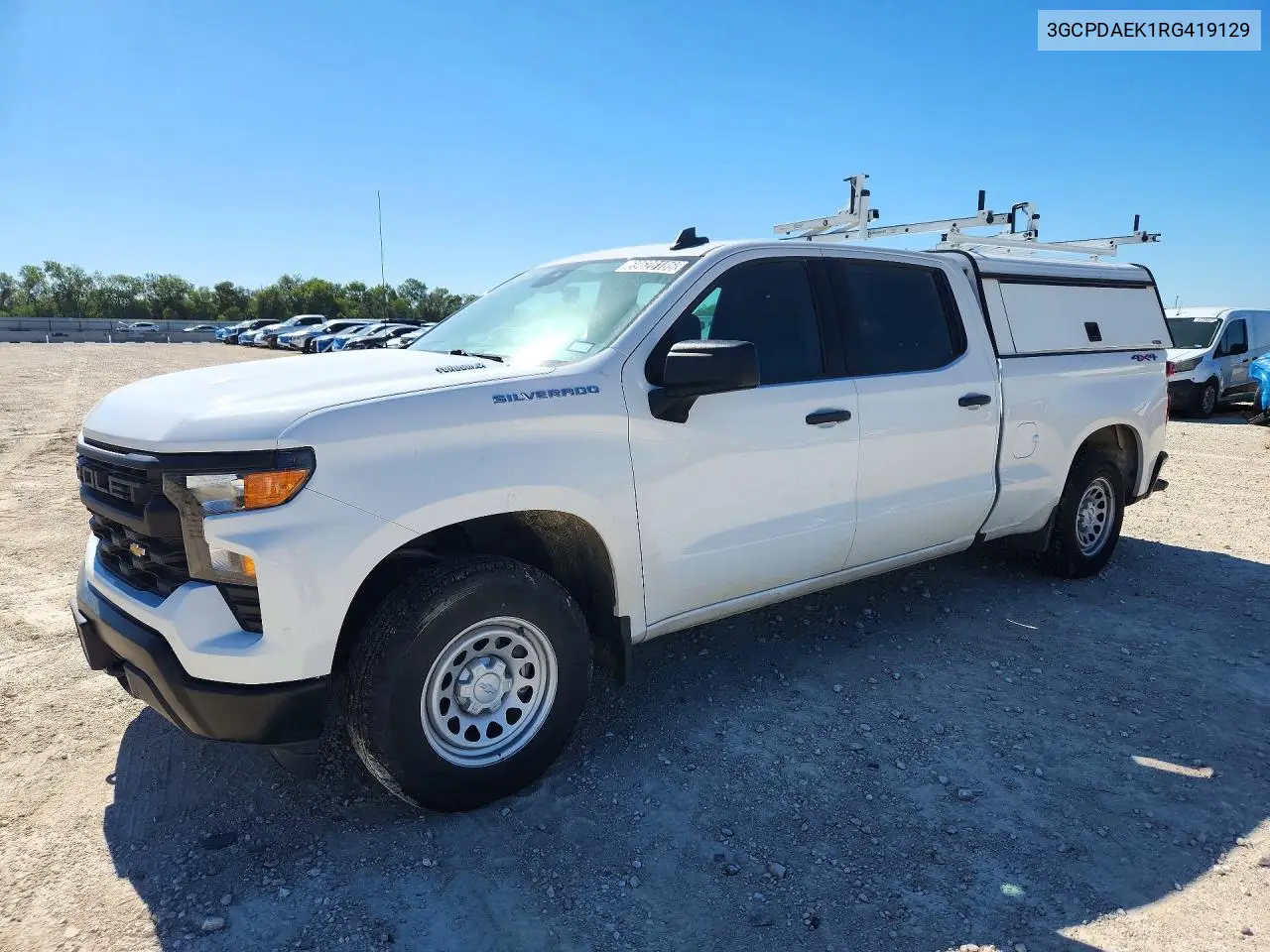 CHEVROLET SILVERADO 2024, VIN 3GCPDAEK1RG419129