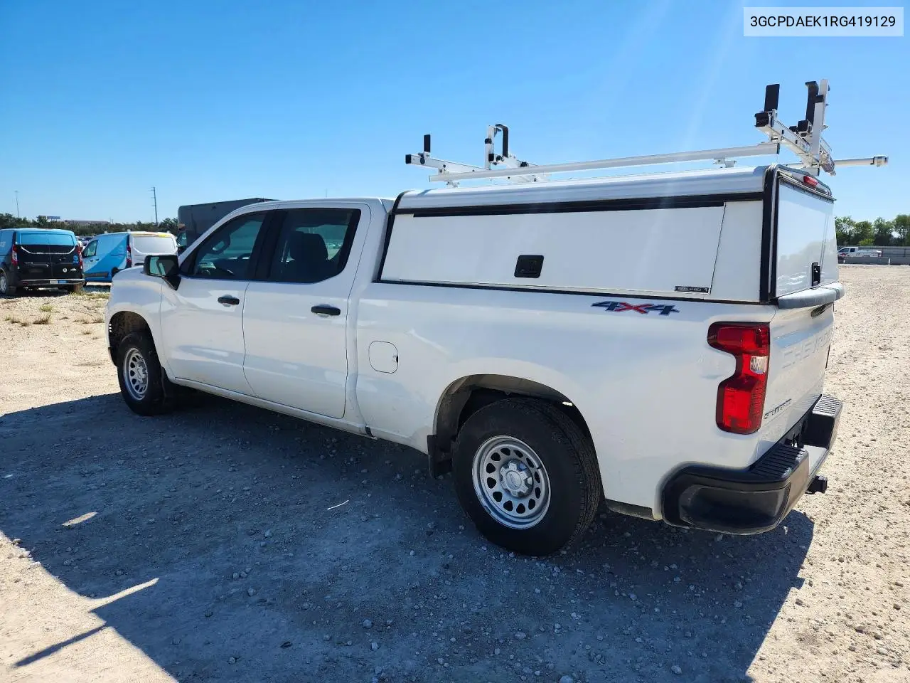 2024 CHEVROLET SILVERADO VIN 3GCPDAEK1RG419129 — фото 2