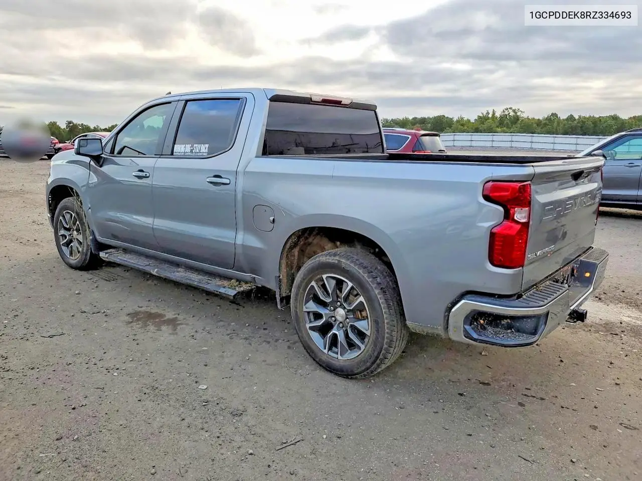 2024 CHEVROLET SILVERADO VIN 1GCPDDEK8RZ334693 — фото 2