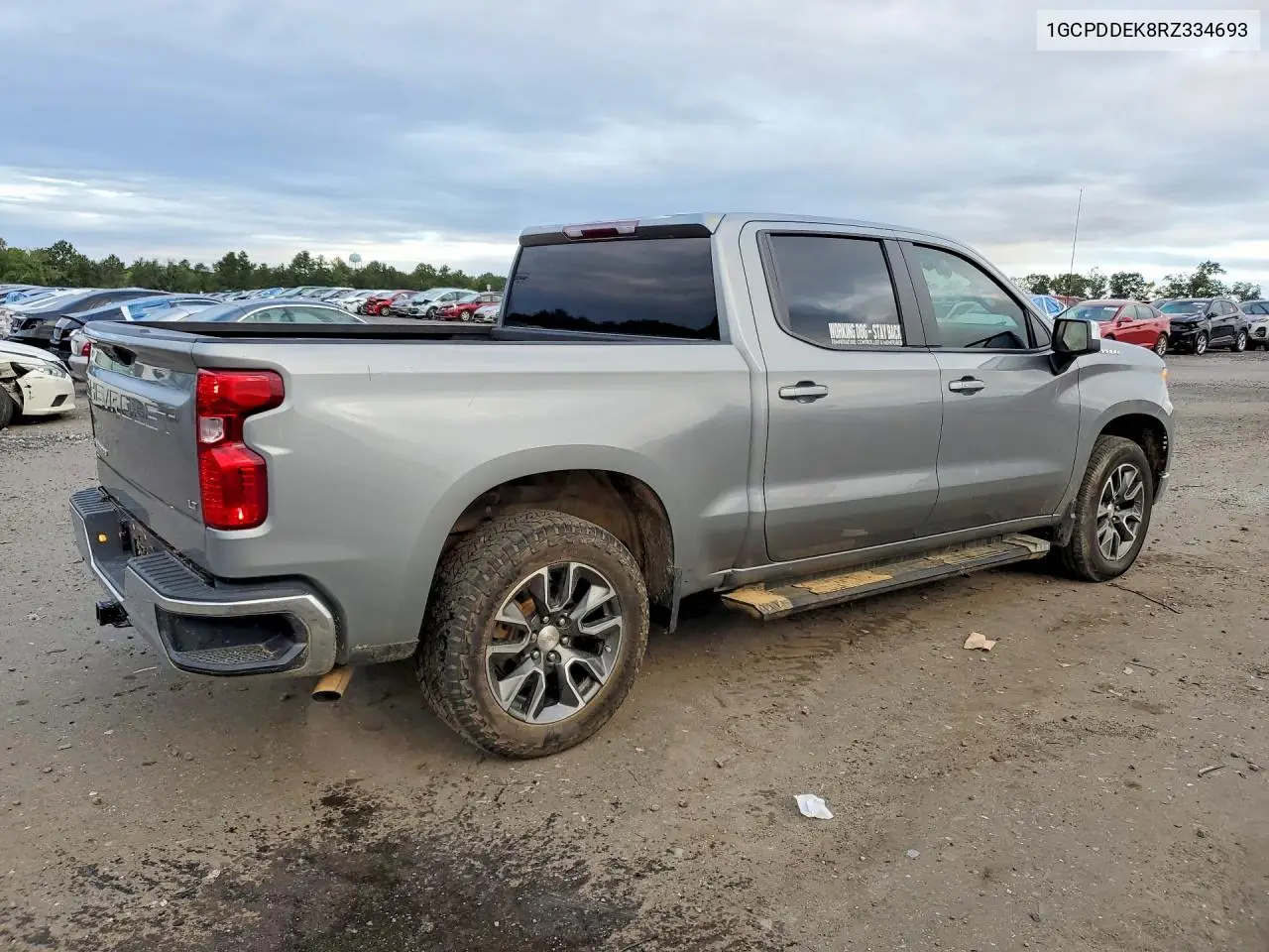2024 CHEVROLET SILVERADO VIN 1GCPDDEK8RZ334693 — фото 3