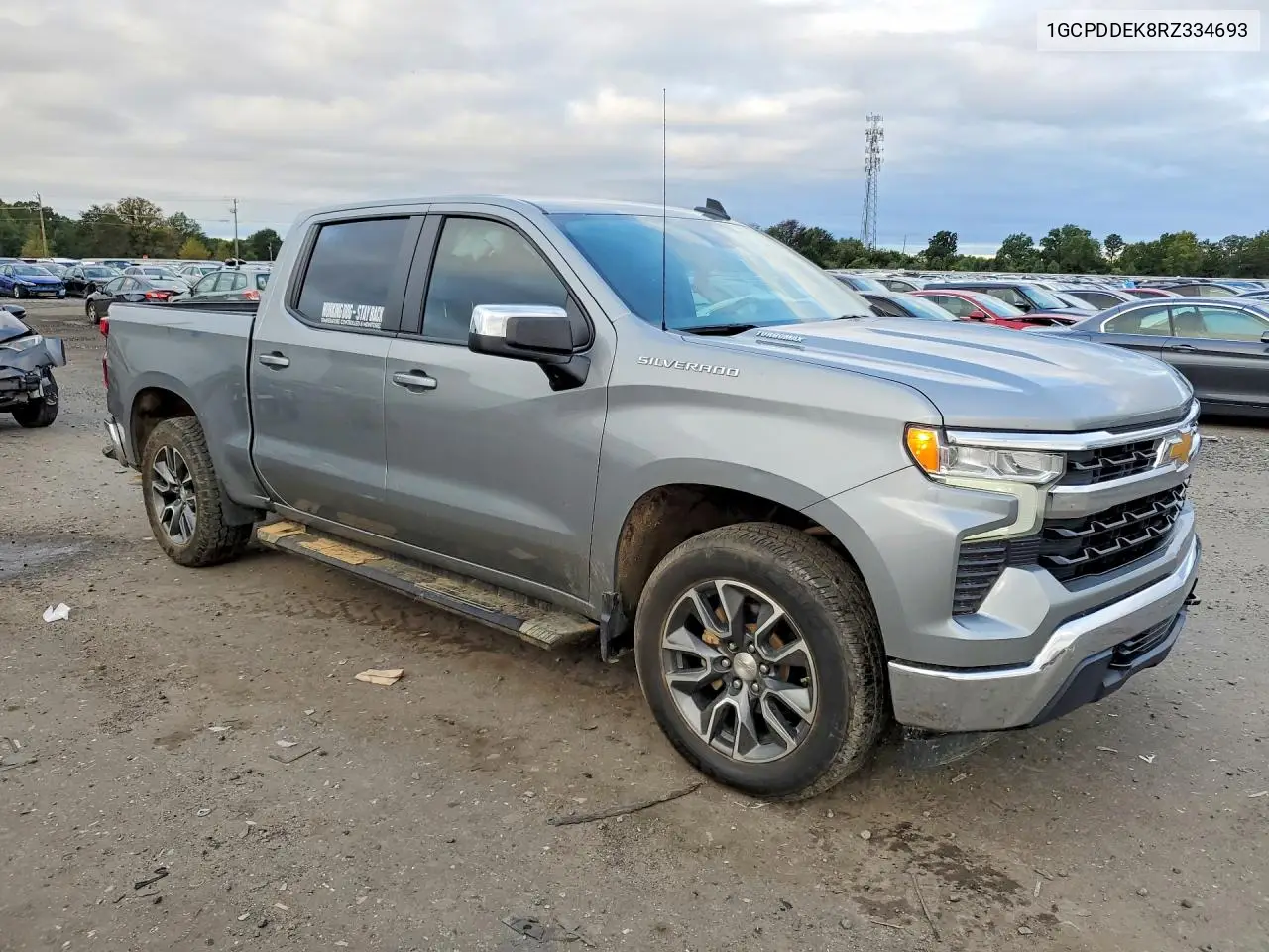 2024 CHEVROLET SILVERADO VIN 1GCPDDEK8RZ334693 — фото 4