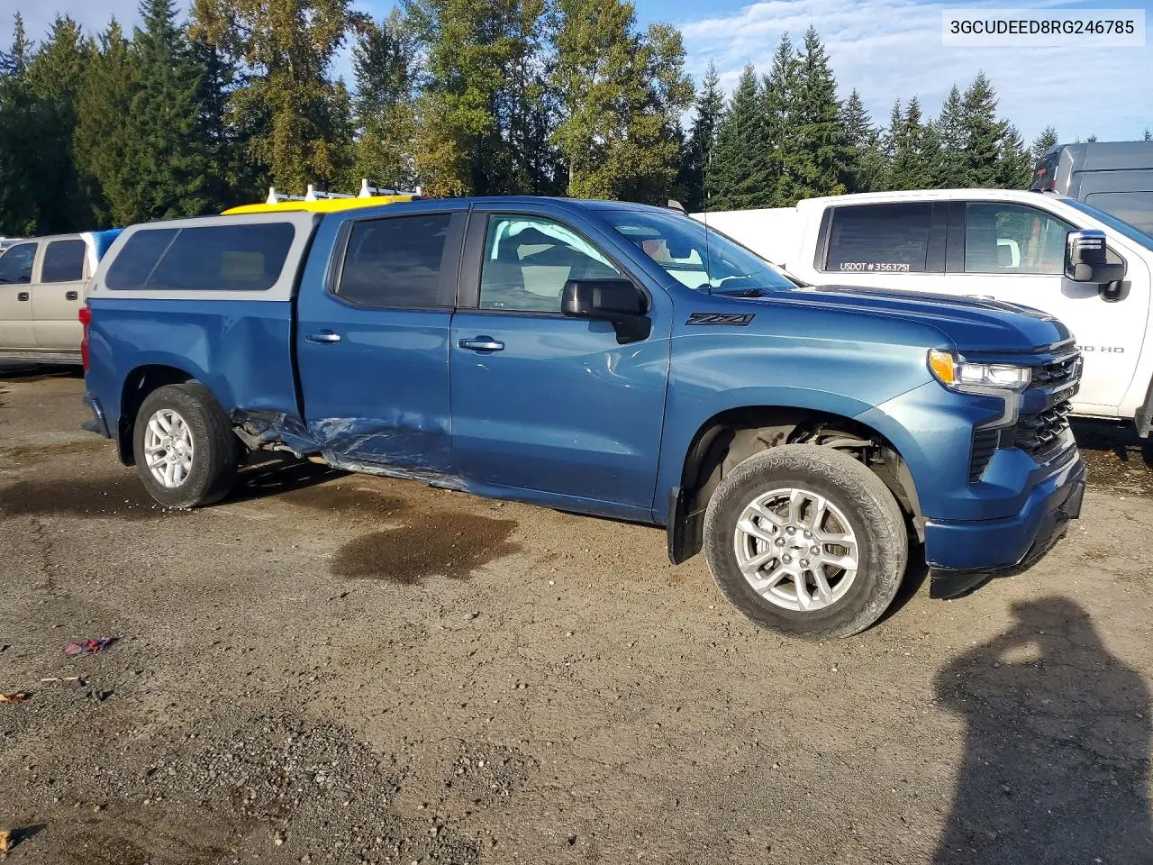 2024 CHEVROLET SILVERADO VIN 3GCUDEED8RG246785 — фото 4