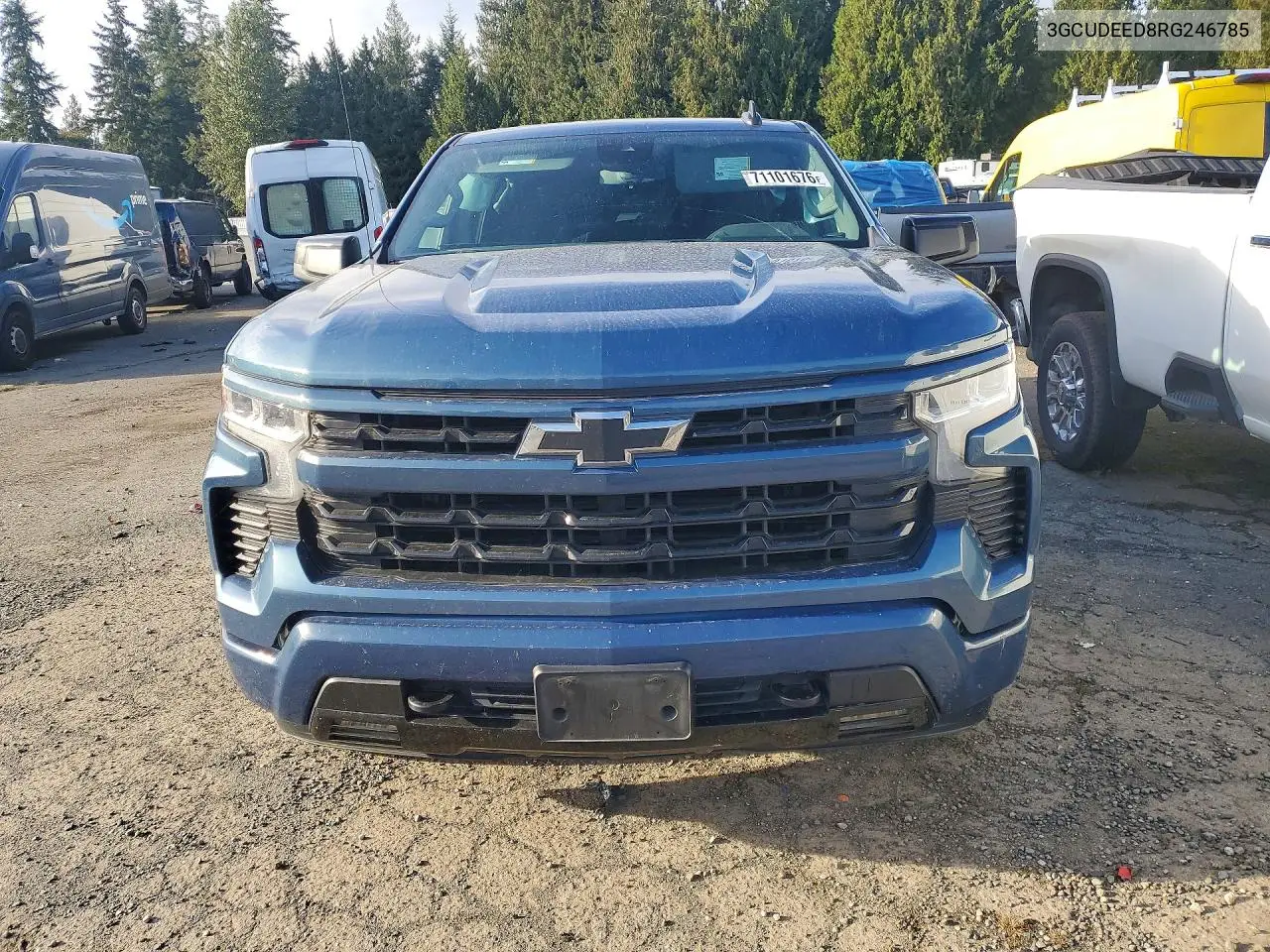 2024 CHEVROLET SILVERADO VIN 3GCUDEED8RG246785 — фото 5