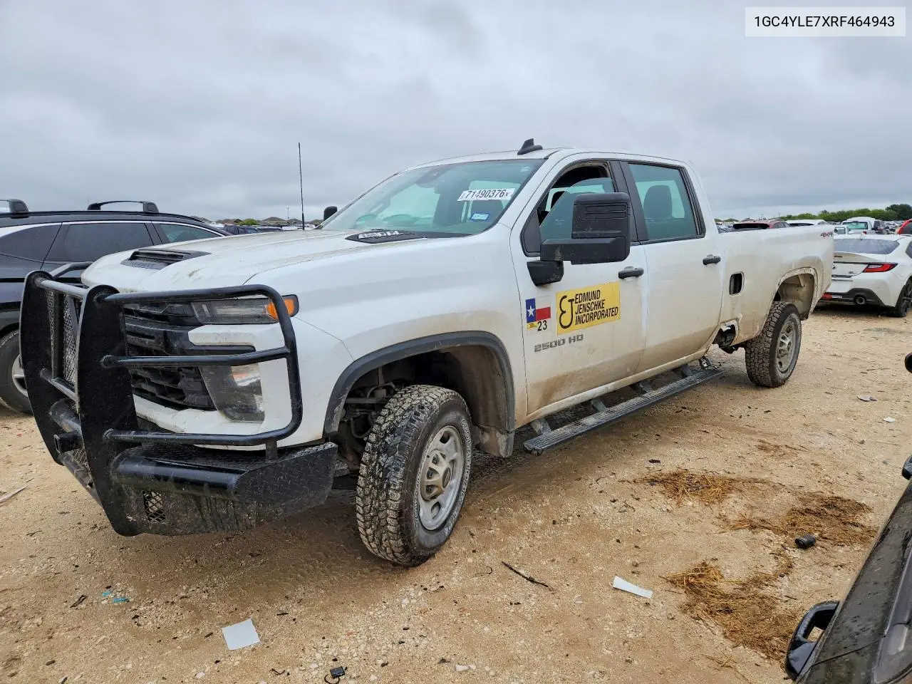 CHEVROLET SILVERADO 2024, VIN 1GC4YLE7XRF464943
