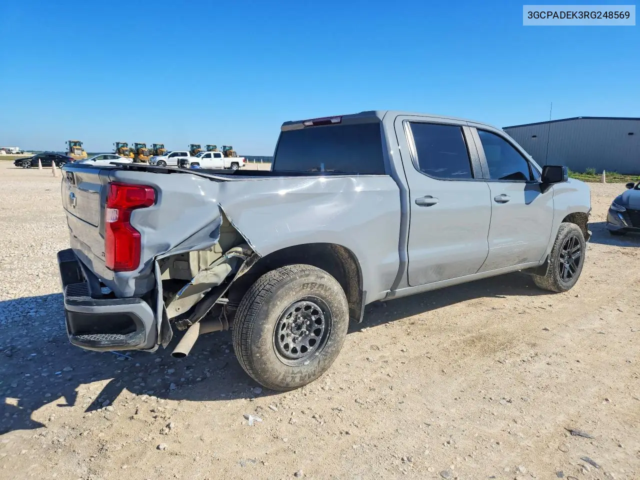 2024 CHEVROLET SILVERADO VIN 3GCPADEK3RG248569 — фото 3