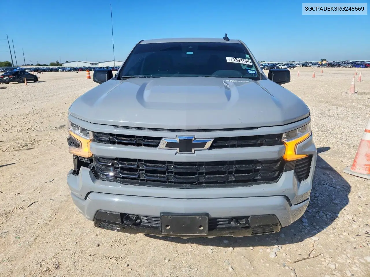2024 CHEVROLET SILVERADO VIN 3GCPADEK3RG248569 — фото 5