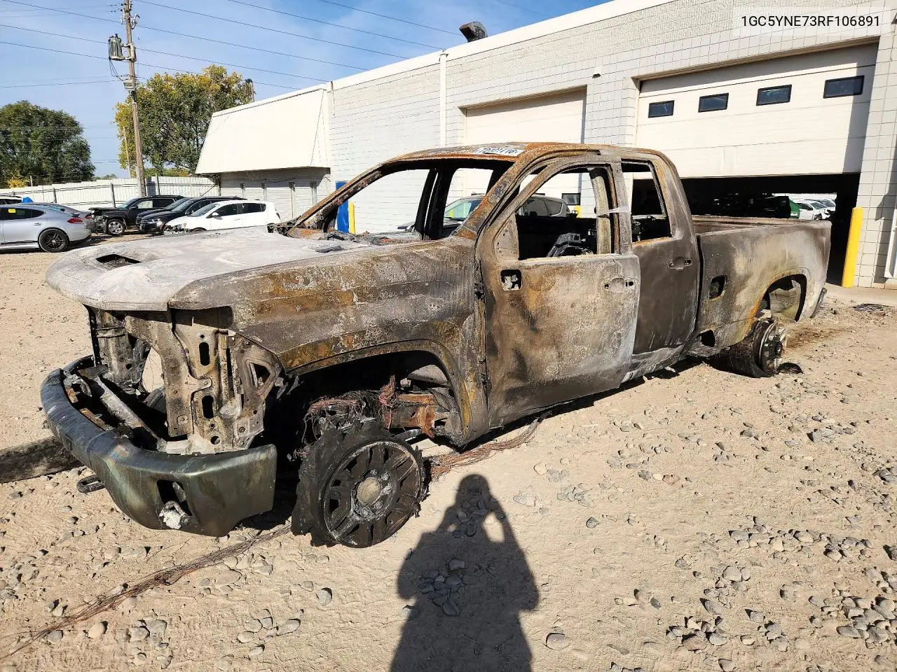 CHEVROLET SILVERADO 2024, VIN 1GC5YNE73RF106891