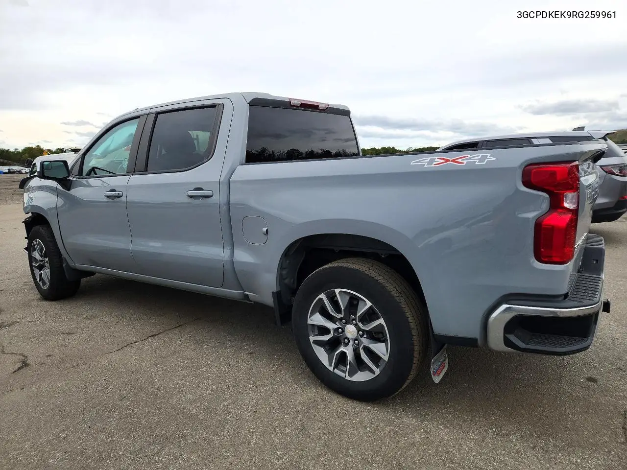 2024 CHEVROLET SILVERADO VIN 3GCPDKEK9RG259961 — фото 2
