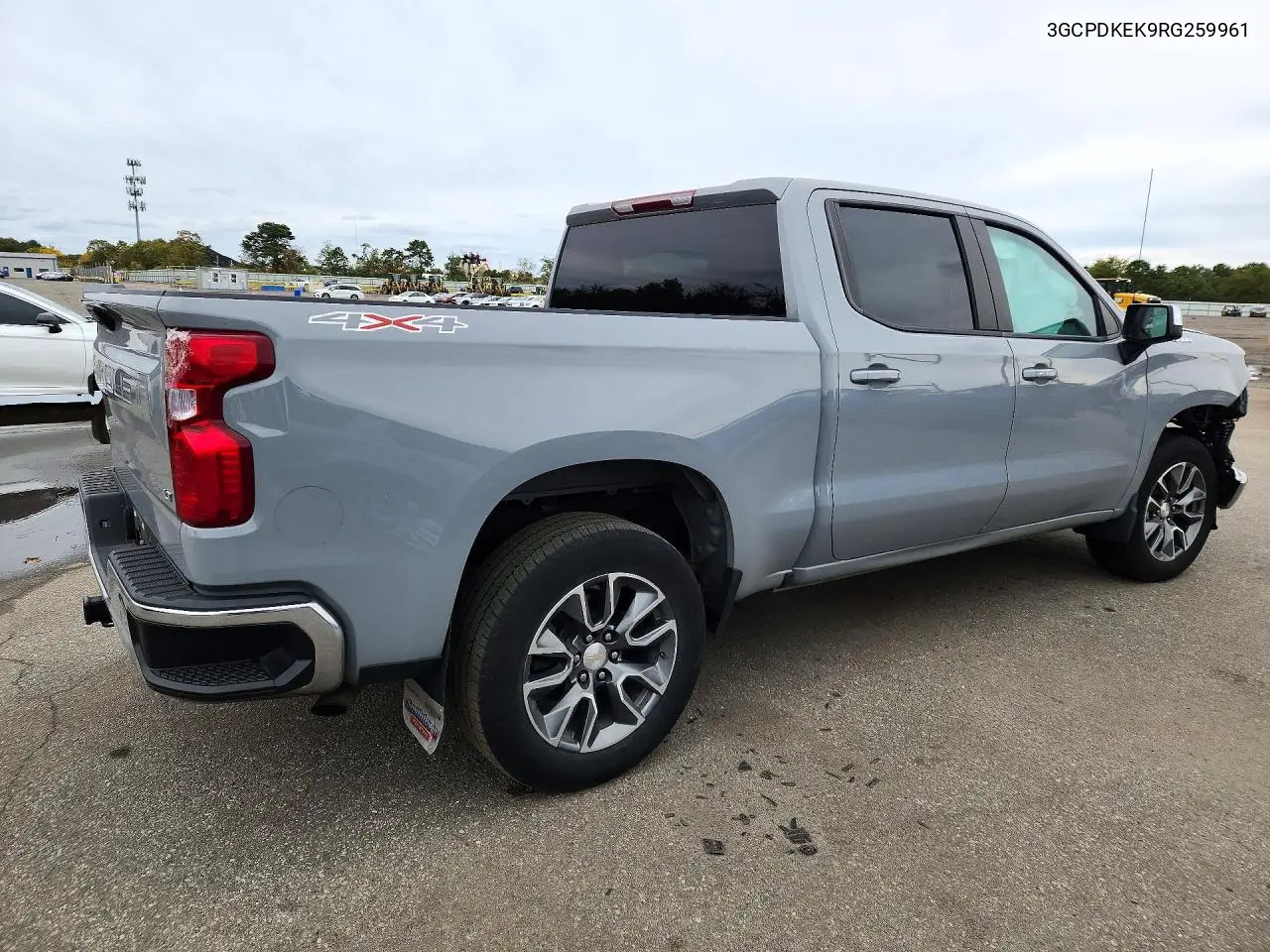 2024 CHEVROLET SILVERADO VIN 3GCPDKEK9RG259961 — фото 3
