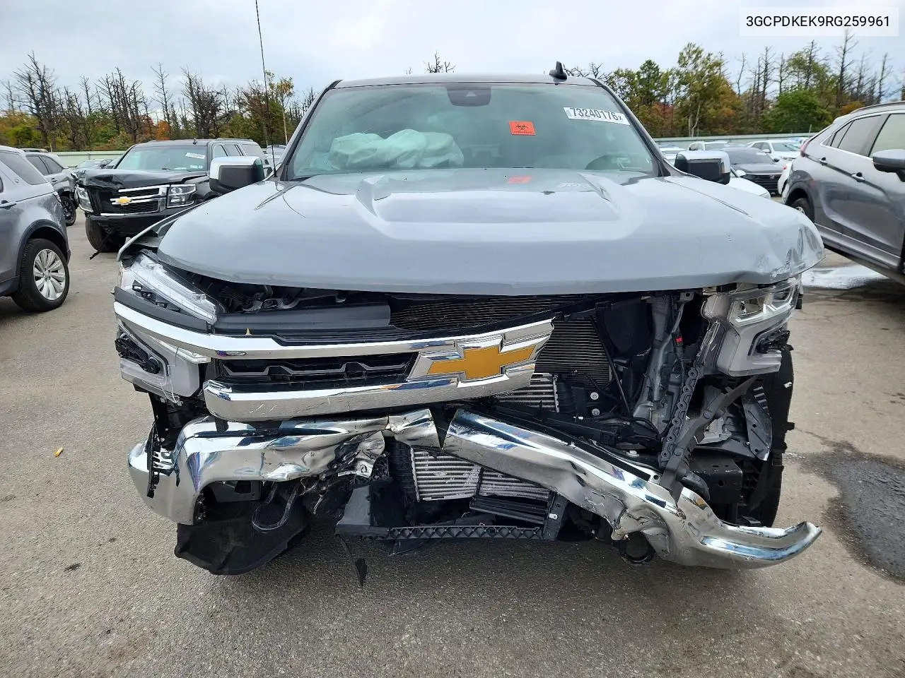 2024 CHEVROLET SILVERADO VIN 3GCPDKEK9RG259961 — фото 5