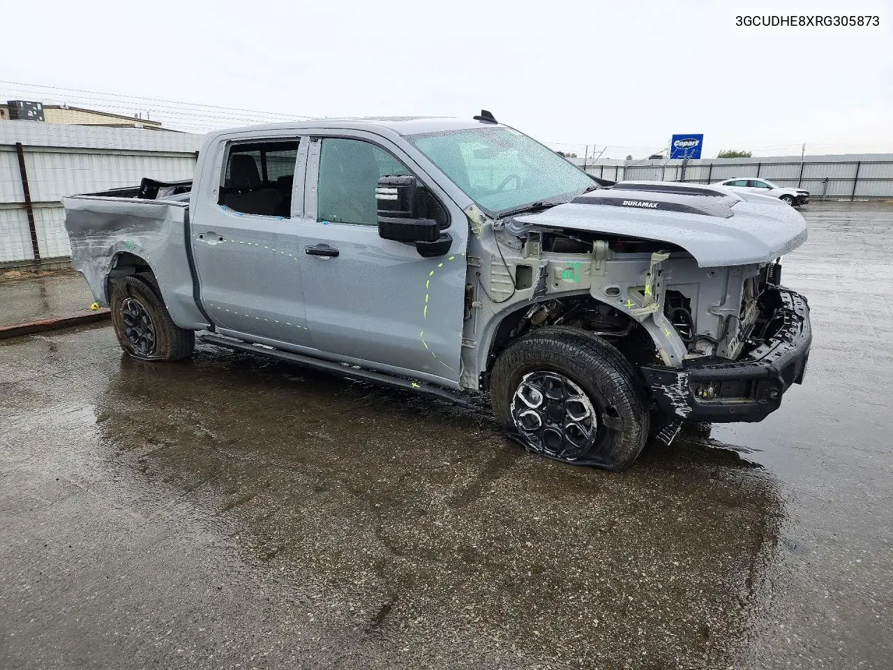 2024 CHEVROLET SILVERADO VIN 3GCUDHE8XRG305873 — фото 4