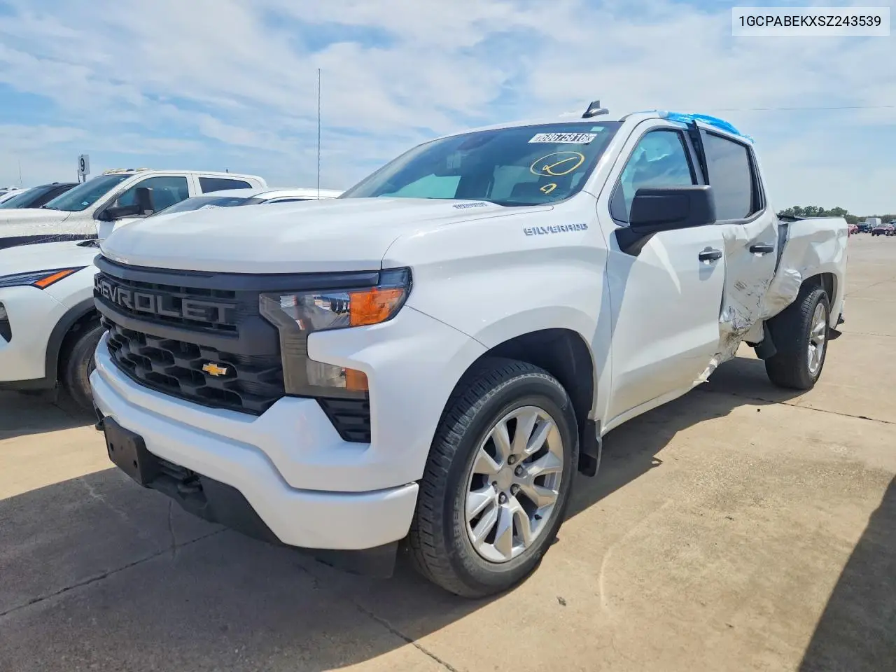 CHEVROLET SILVERADO 2025, VIN 1GCPABEKXSZ243539