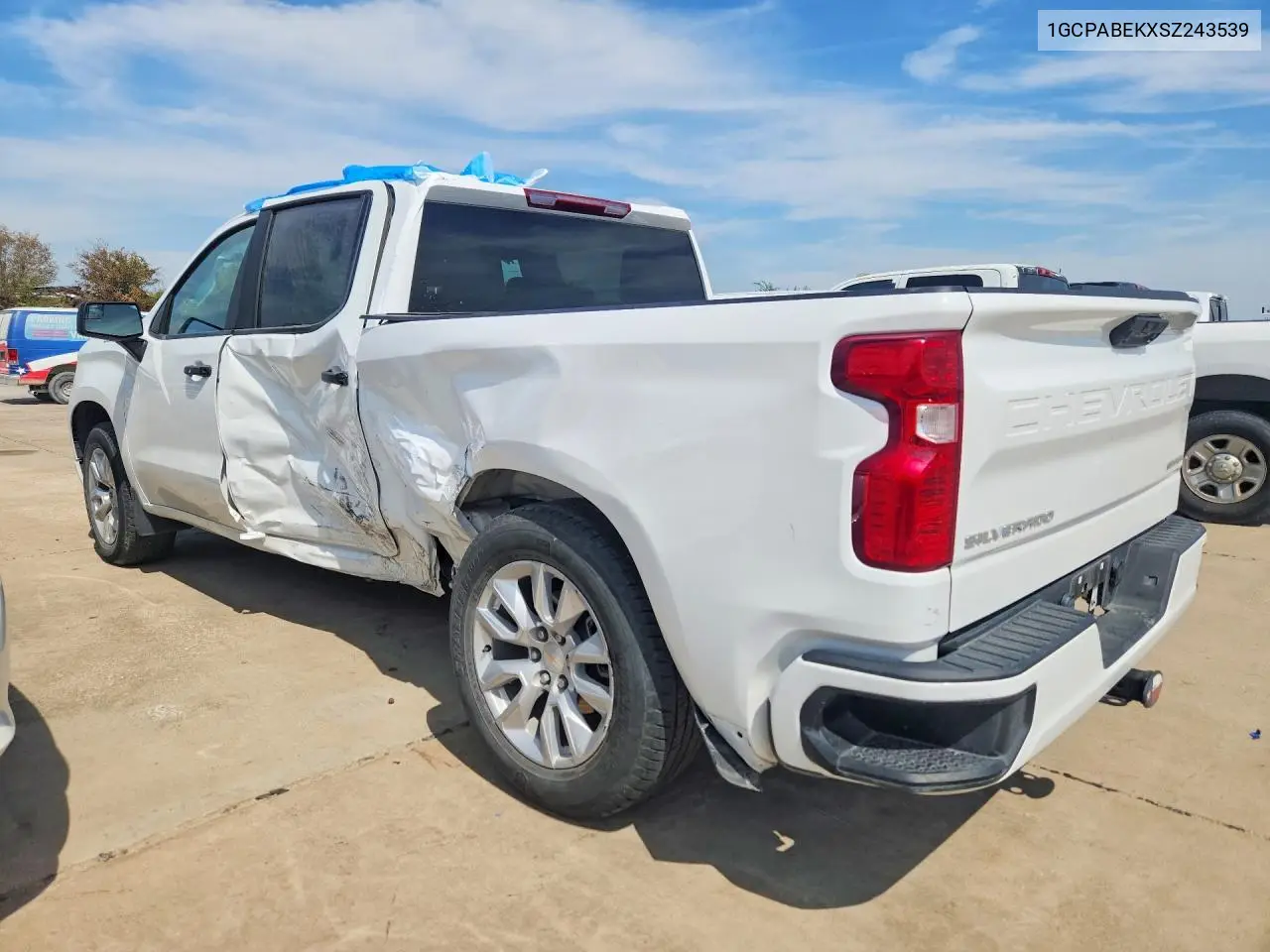 2025 CHEVROLET SILVERADO VIN 1GCPABEKXSZ243539 — фото 2