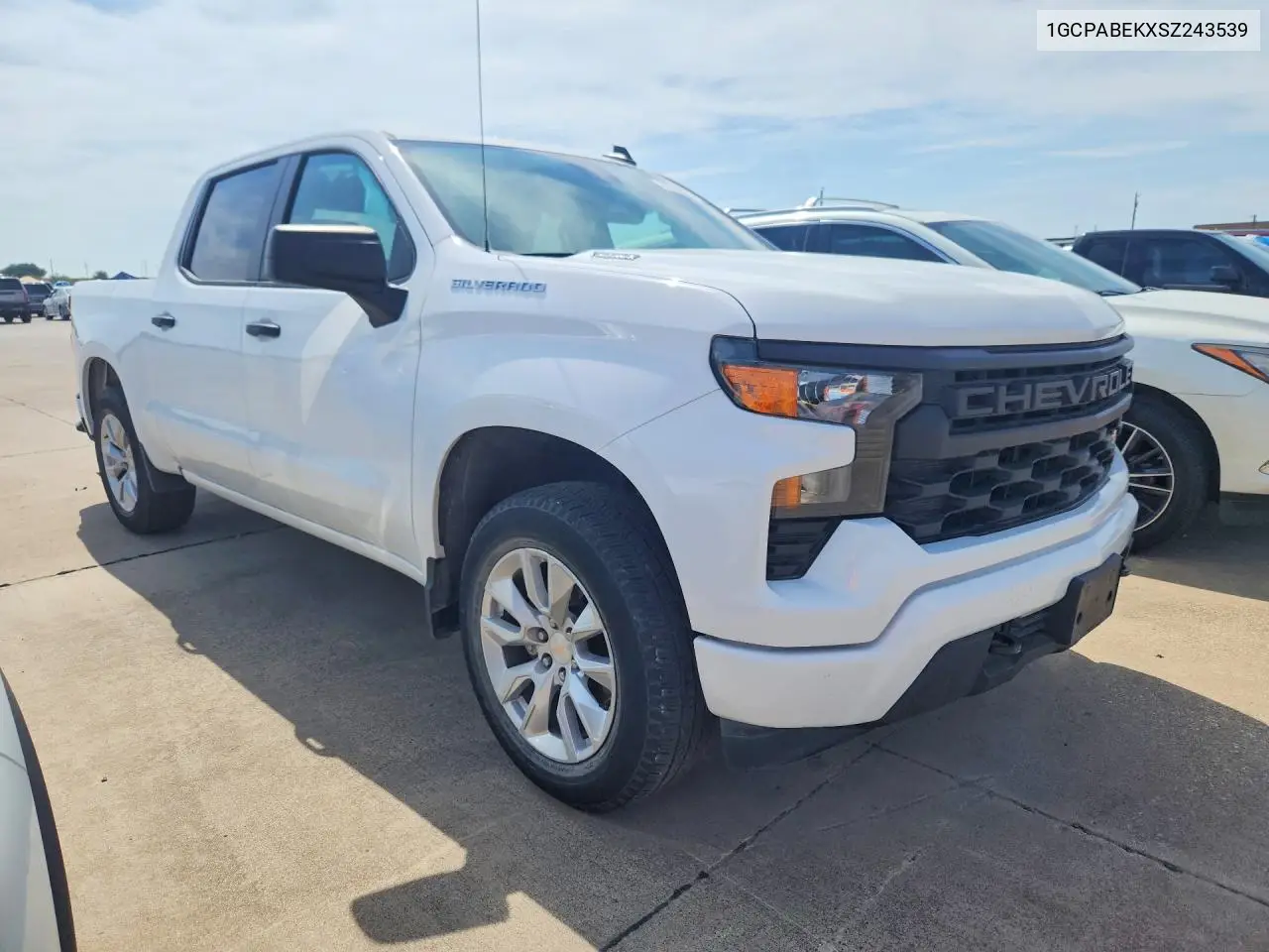 2025 CHEVROLET SILVERADO VIN 1GCPABEKXSZ243539 — фото 4