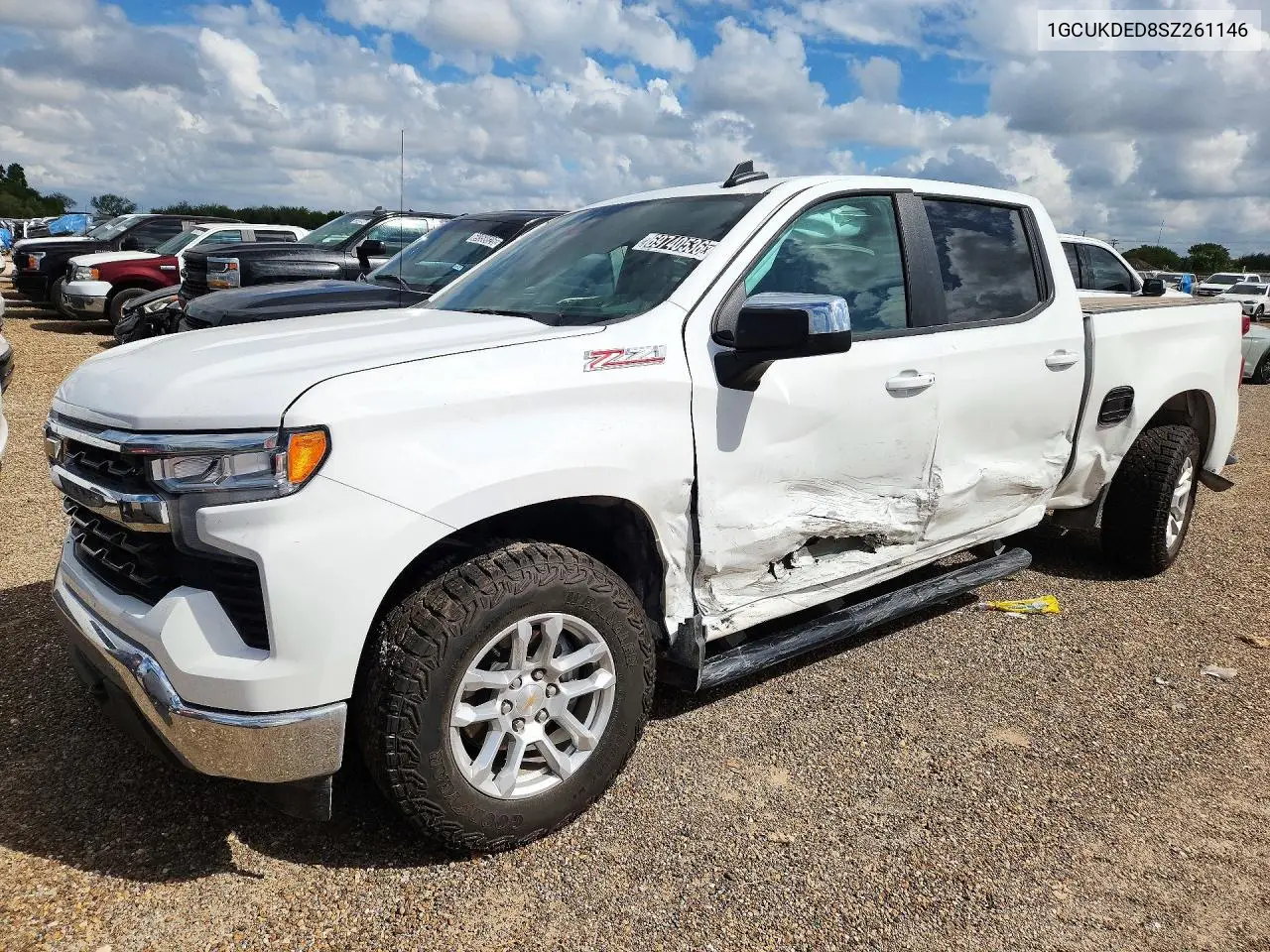 CHEVROLET SILVERADO 2025, VIN 1GCUKDED8SZ261146