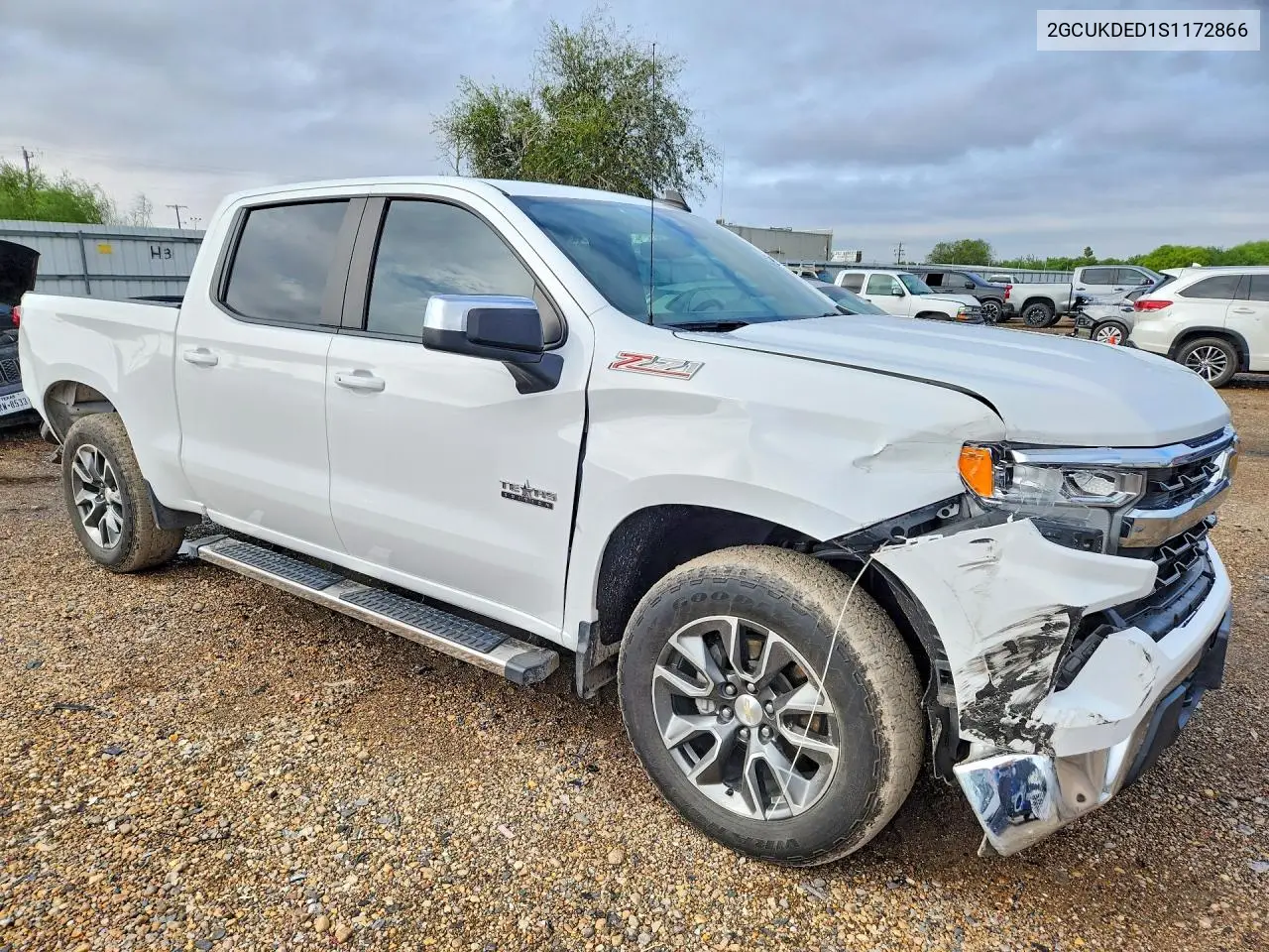 2025 CHEVROLET SILVERADO VIN 2GCUKDED1S1172866 — фото 4