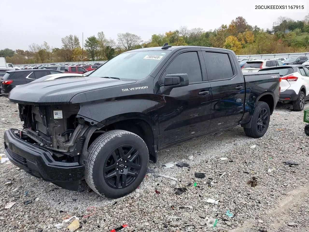 CHEVROLET SILVERADO 2025, VIN 2GCUKEEDXS1167915