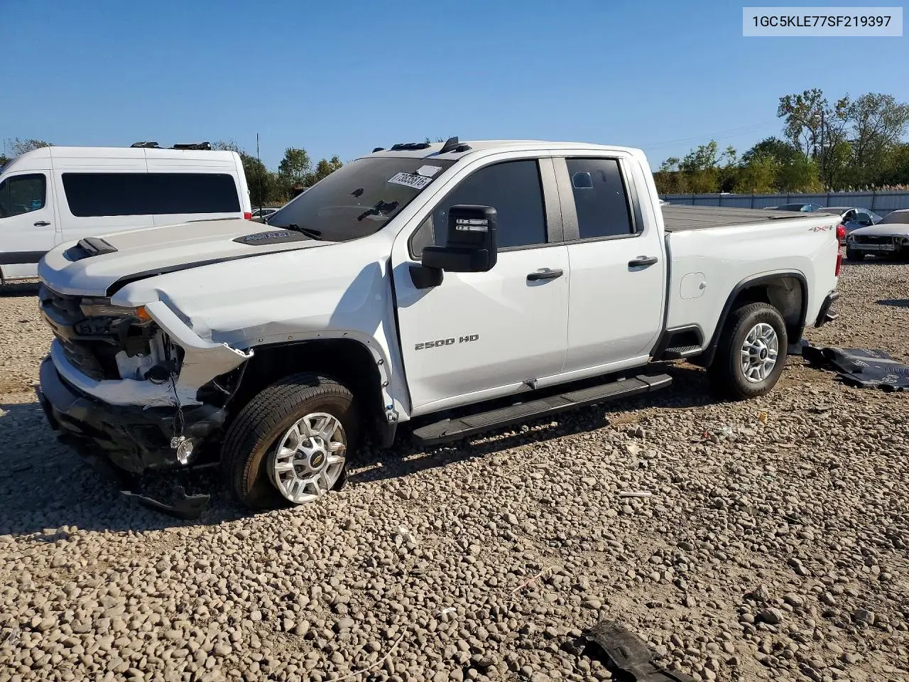CHEVROLET SILVERADO 2025, VIN 1GC5KLE77SF219397