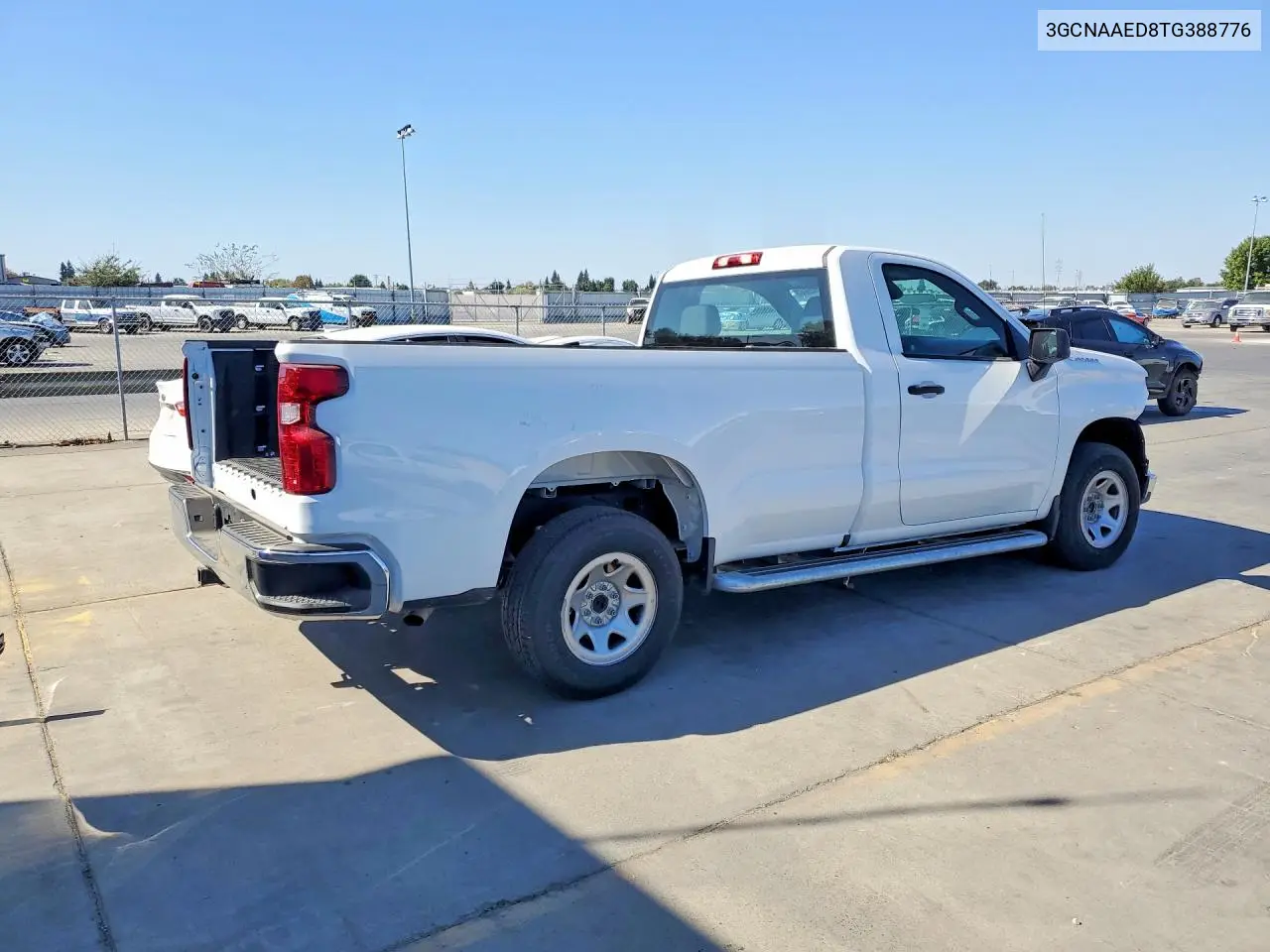 2026 CHEVROLET SILVERADO VIN 3GCNAAED8TG388776 — фото 3