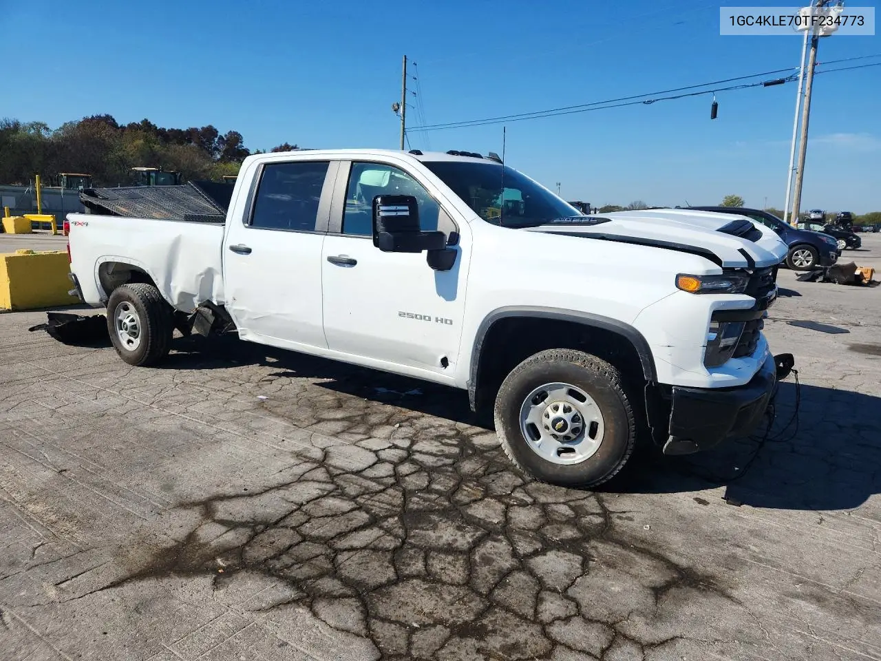 2026 CHEVROLET SILVERADO VIN 1GC4KLE70TF234773 — фото 4