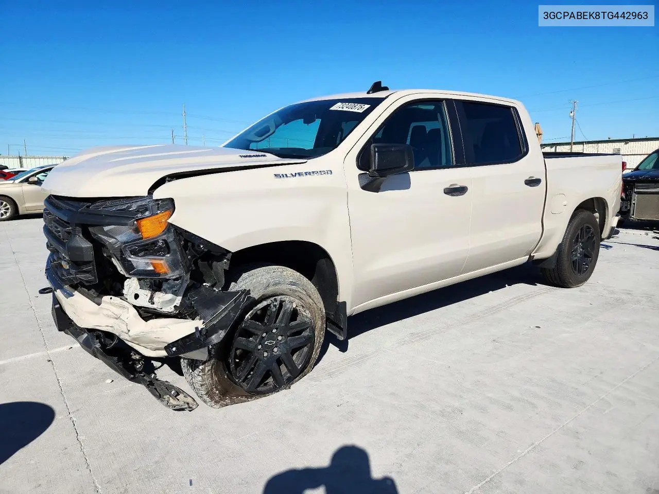 CHEVROLET SILVERADO 2026, VIN 3GCPABEK8TG442963