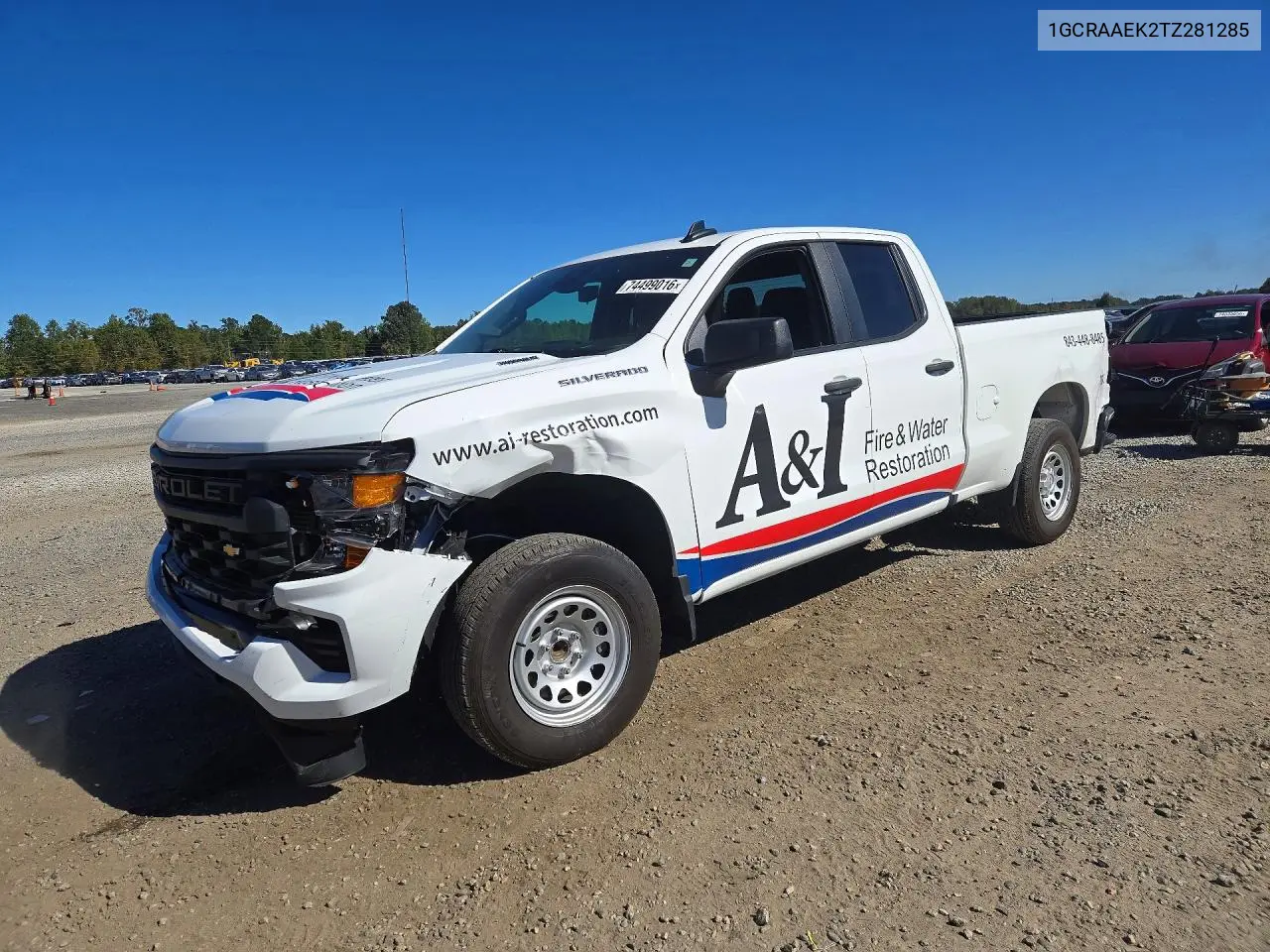CHEVROLET SILVERADO 2026, VIN 1GCRAAEK2TZ281285