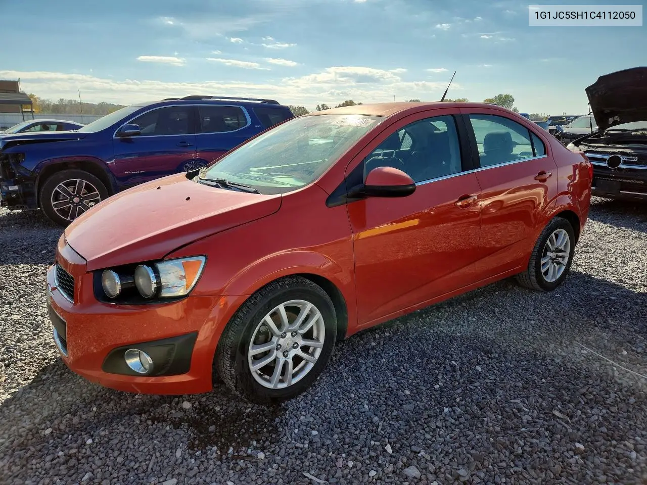 CHEVROLET SONIC 2012, VIN 1G1JC5SH1C4112050