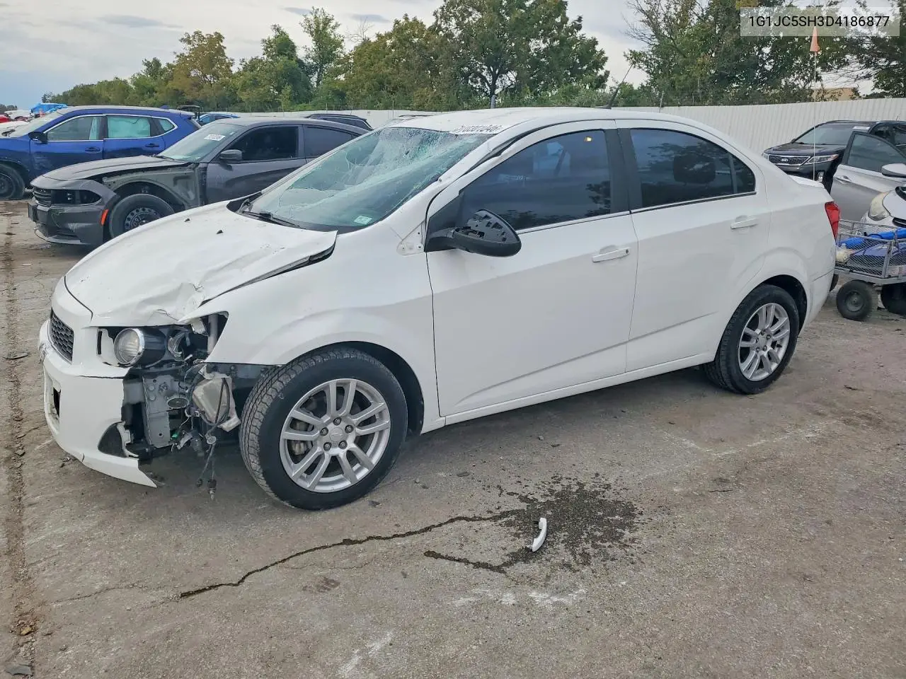 CHEVROLET SONIC 2013, VIN 1G1JC5SH3D4186877