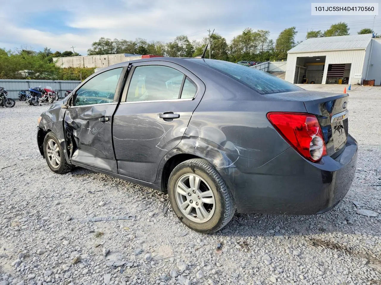 2013 CHEVROLET SONIC VIN 1G1JC5SH4D4170560 — фото 2