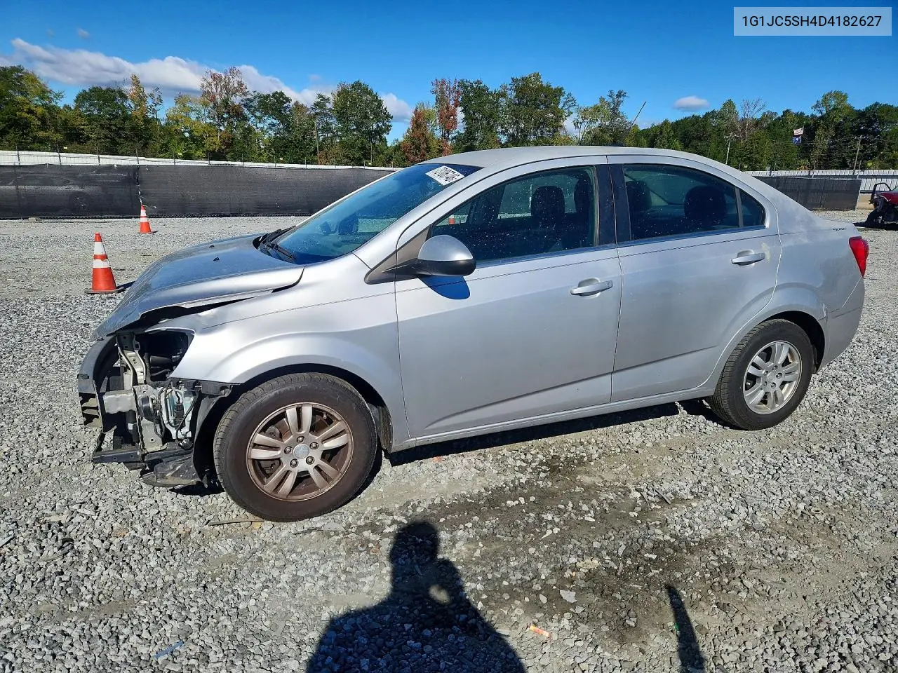 CHEVROLET SONIC 2013, VIN 1G1JC5SH4D4182627