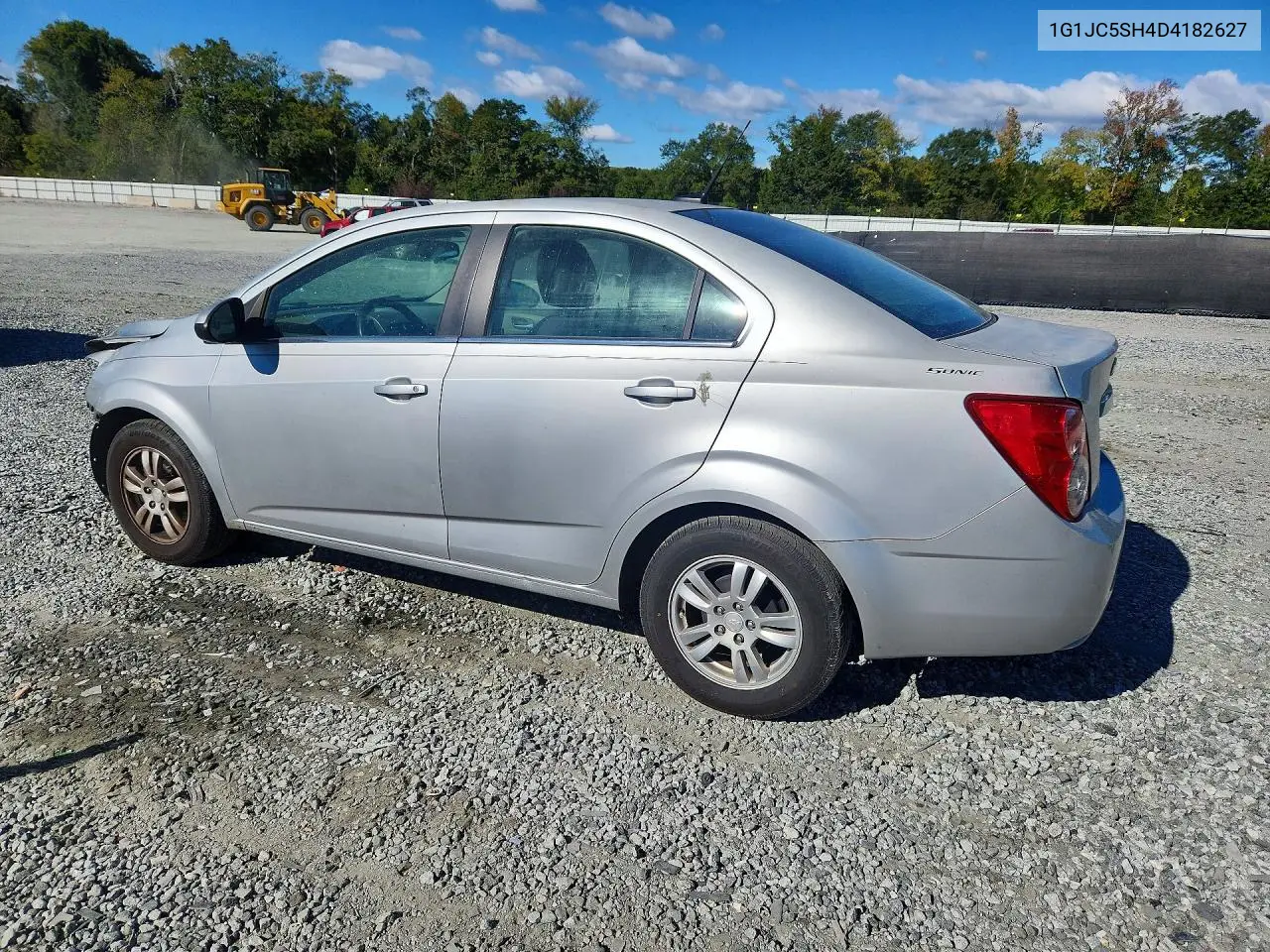 2013 CHEVROLET SONIC VIN 1G1JC5SH4D4182627 — фото 2