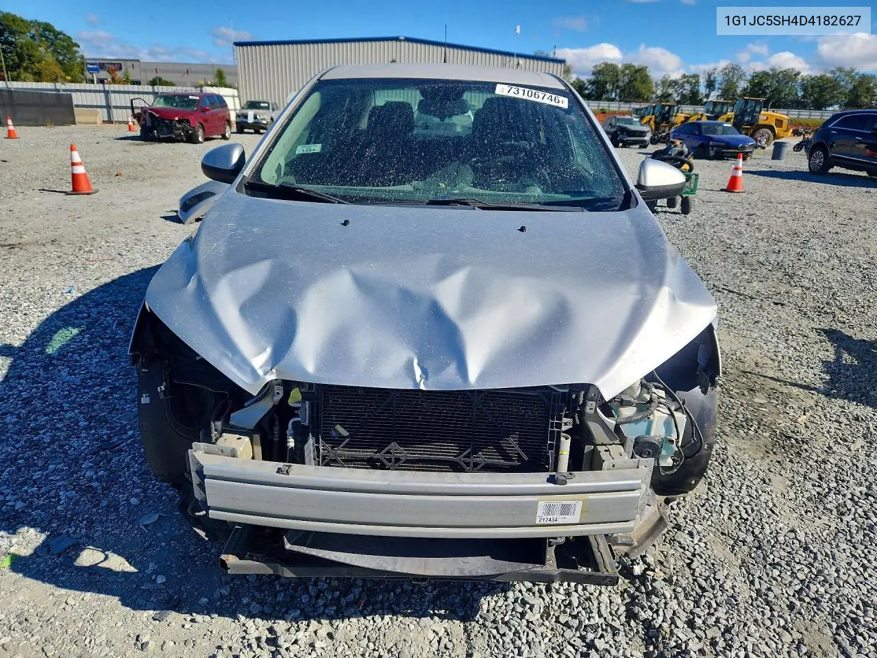 2013 CHEVROLET SONIC VIN 1G1JC5SH4D4182627 — фото 5