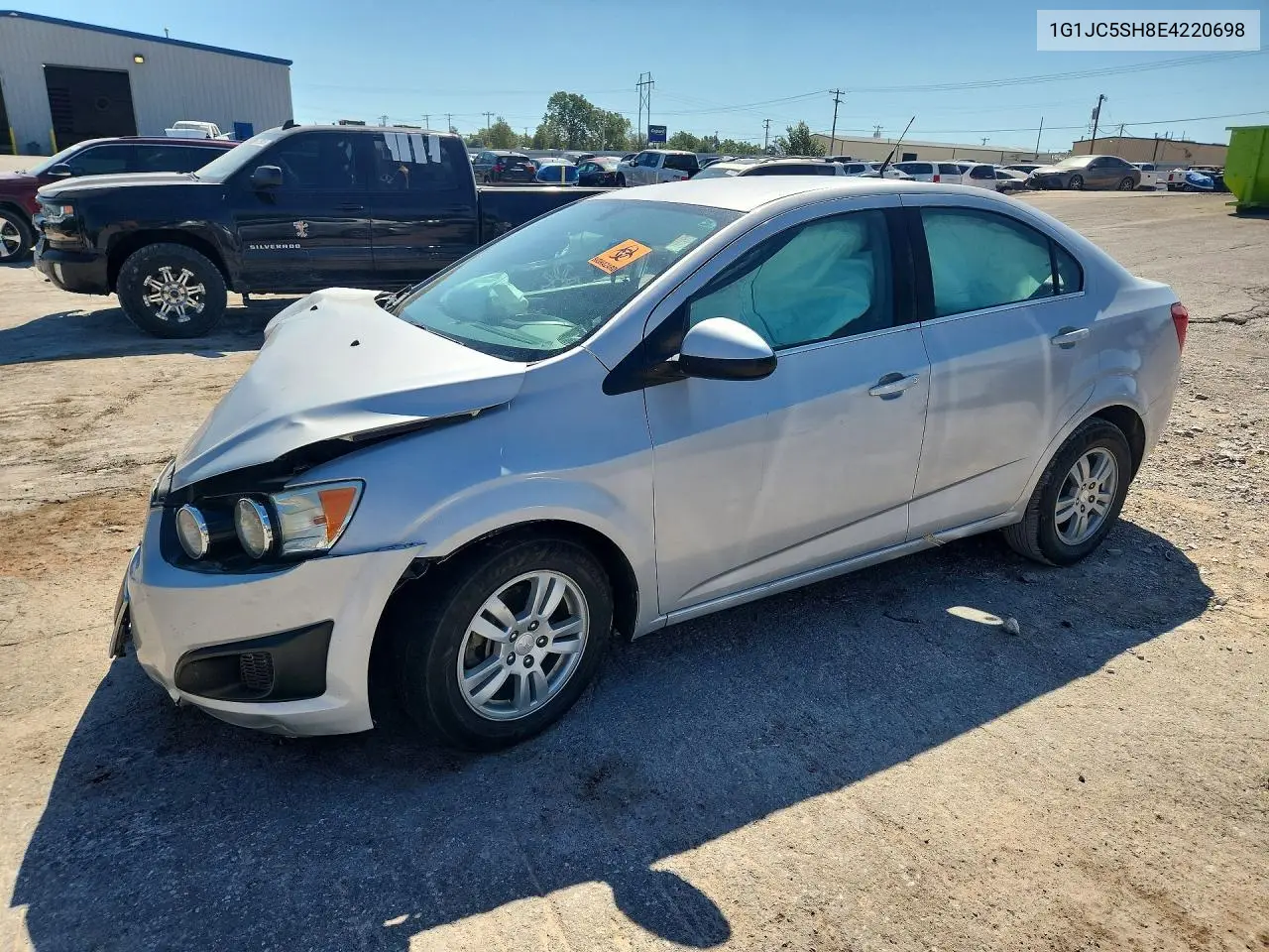 CHEVROLET SONIC 2014, VIN 1G1JC5SH8E4220698