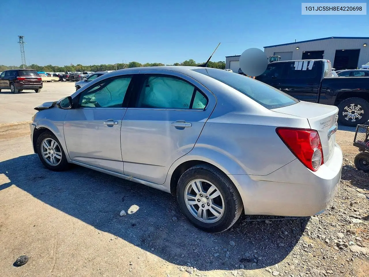 2014 CHEVROLET SONIC VIN 1G1JC5SH8E4220698 — фото 2
