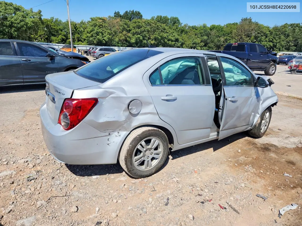 2014 CHEVROLET SONIC VIN 1G1JC5SH8E4220698 — фото 3