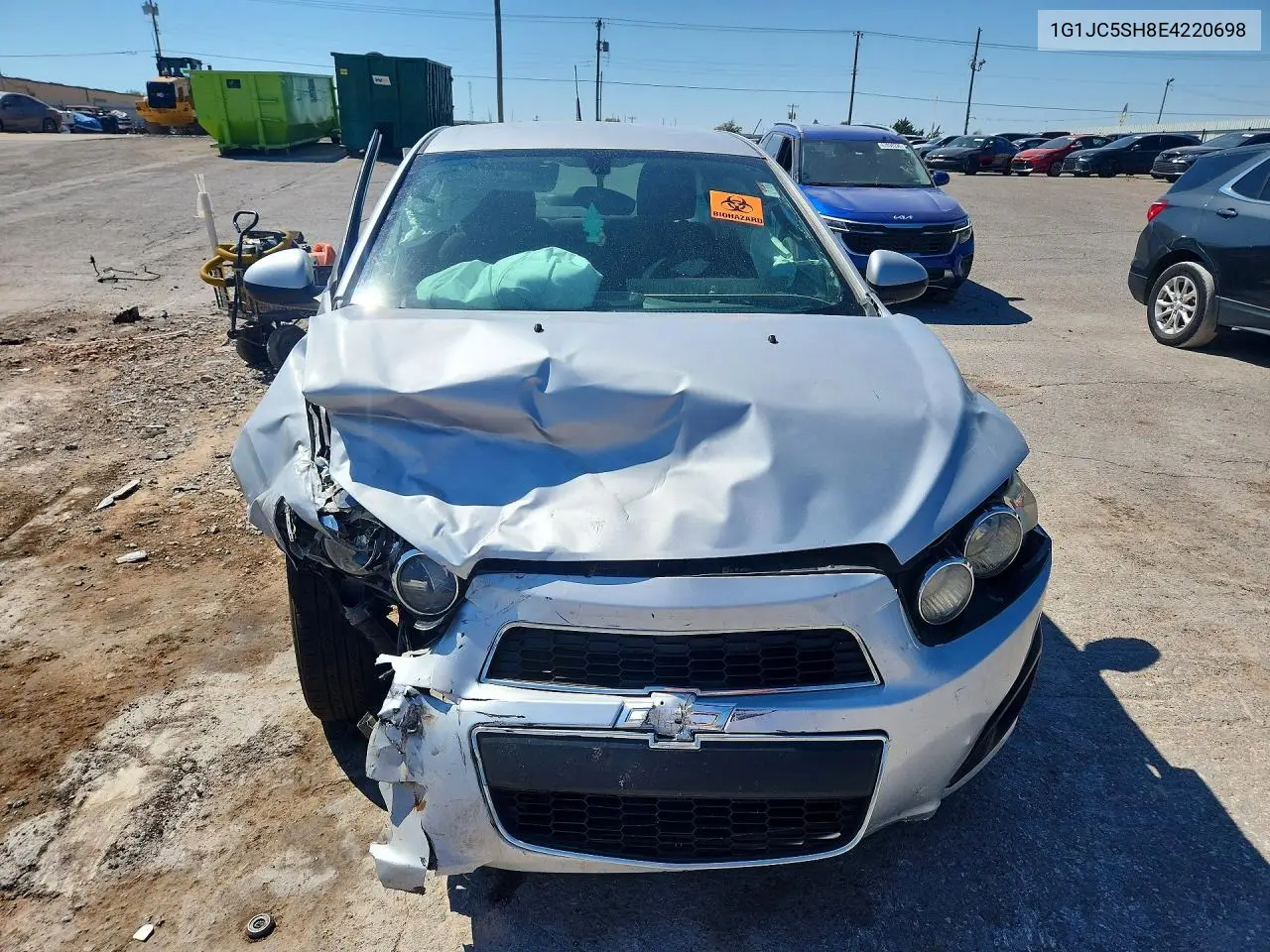 2014 CHEVROLET SONIC VIN 1G1JC5SH8E4220698 — фото 5