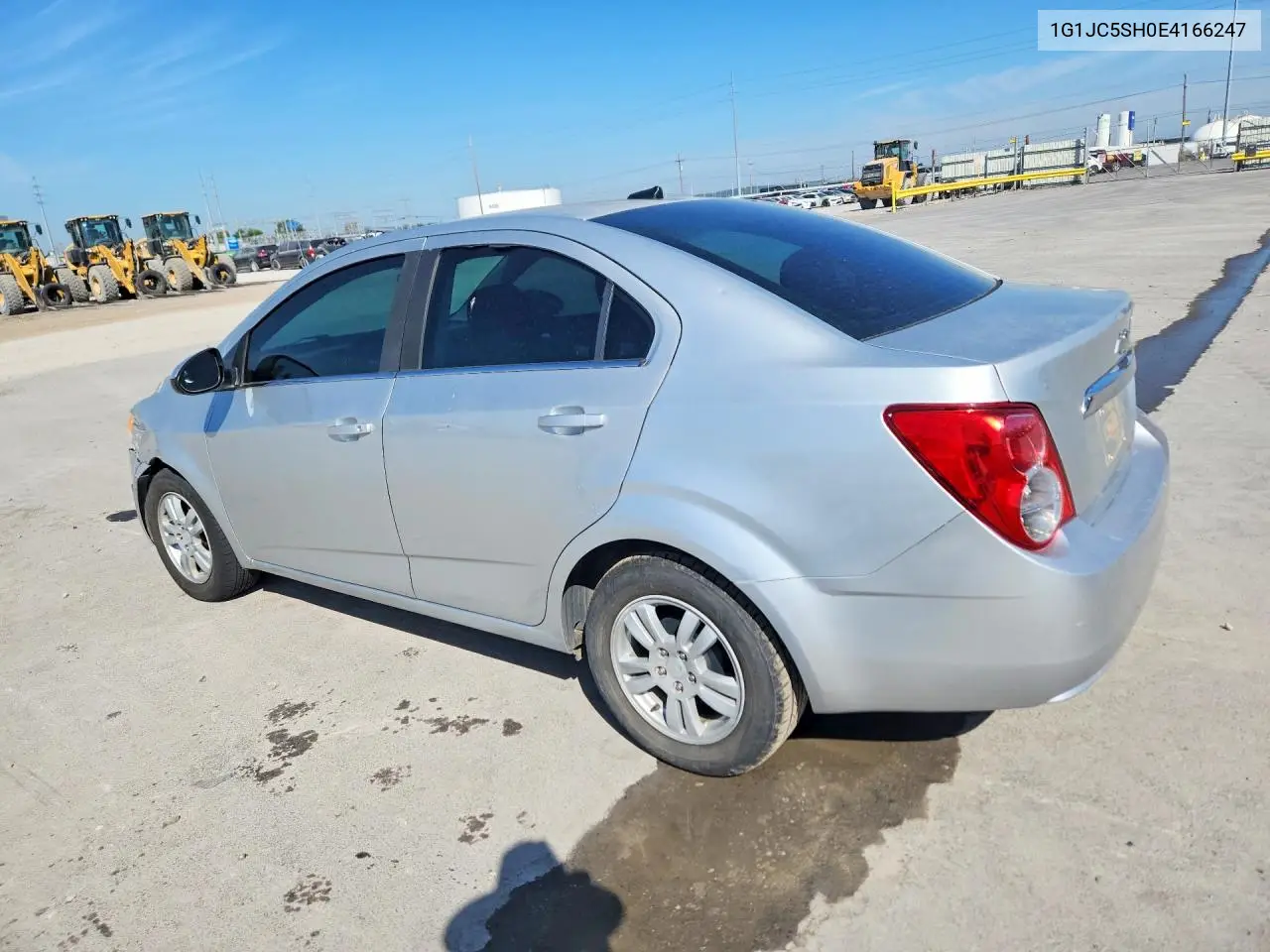 2014 CHEVROLET SONIC VIN 1G1JC5SH0E4166247 — фото 2