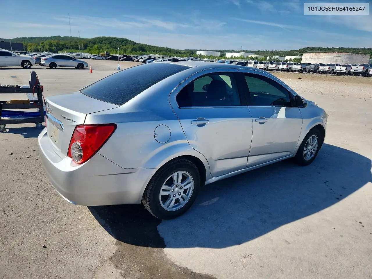 2014 CHEVROLET SONIC VIN 1G1JC5SH0E4166247 — фото 3