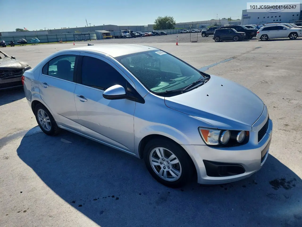 2014 CHEVROLET SONIC VIN 1G1JC5SH0E4166247 — фото 4