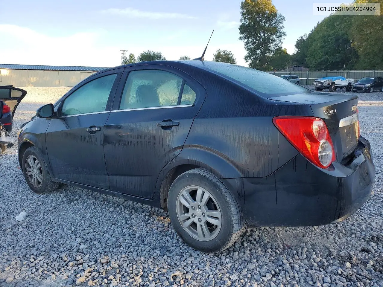 2014 CHEVROLET SONIC VIN 1G1JC5SH9E4204994 — фото 2