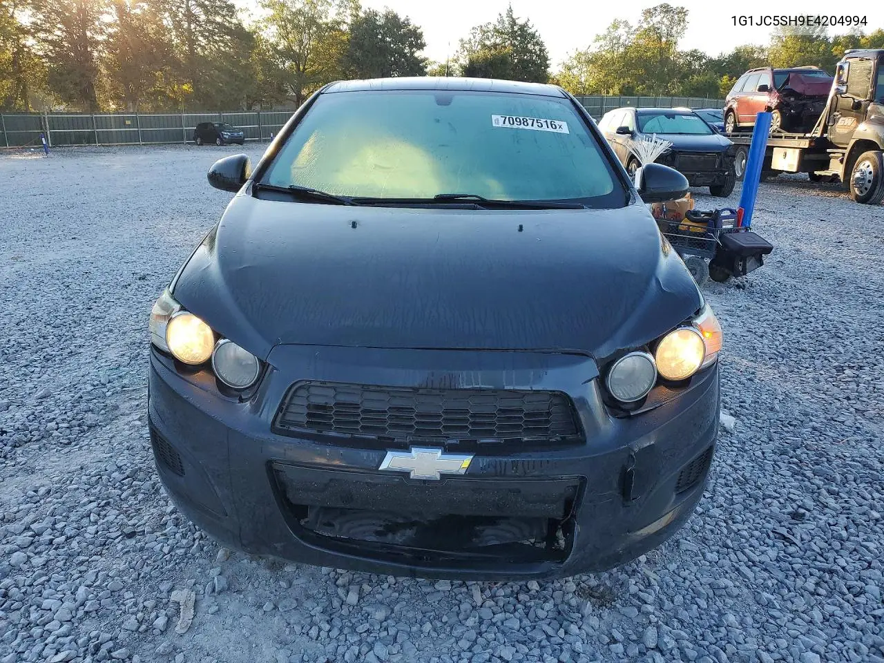 2014 CHEVROLET SONIC VIN 1G1JC5SH9E4204994 — фото 5