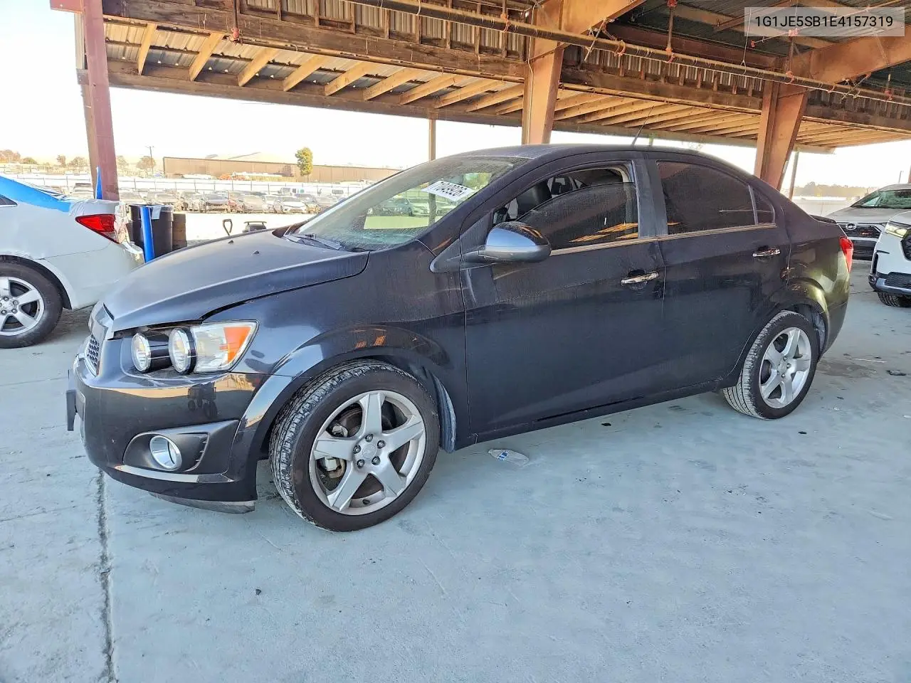 CHEVROLET SONIC 2014, VIN 1G1JE5SB1E4157319