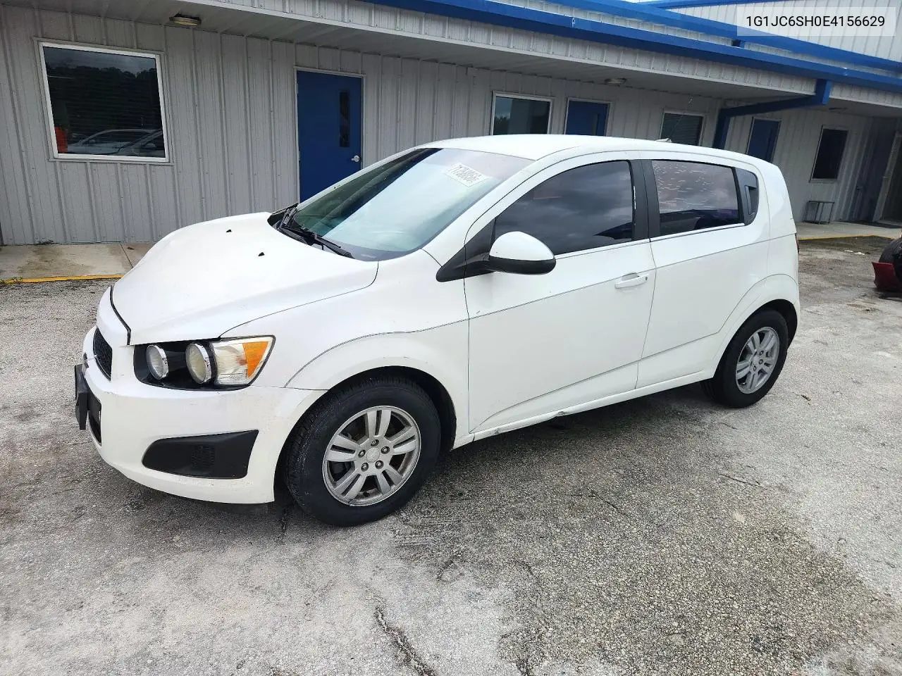 CHEVROLET SONIC 2014, VIN 1G1JC6SH0E4156629