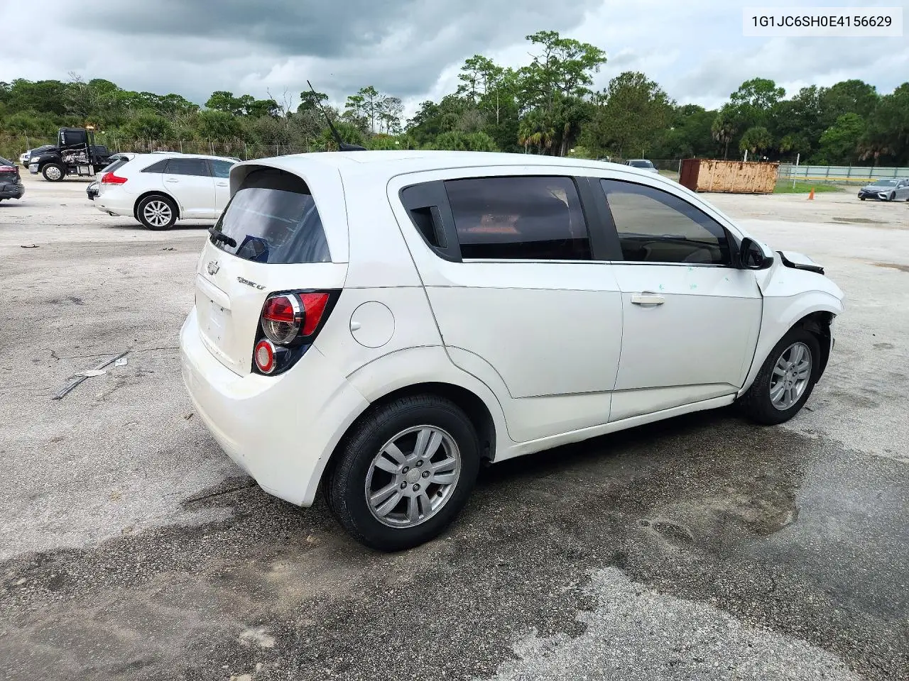 2014 CHEVROLET SONIC VIN 1G1JC6SH0E4156629 — фото 3