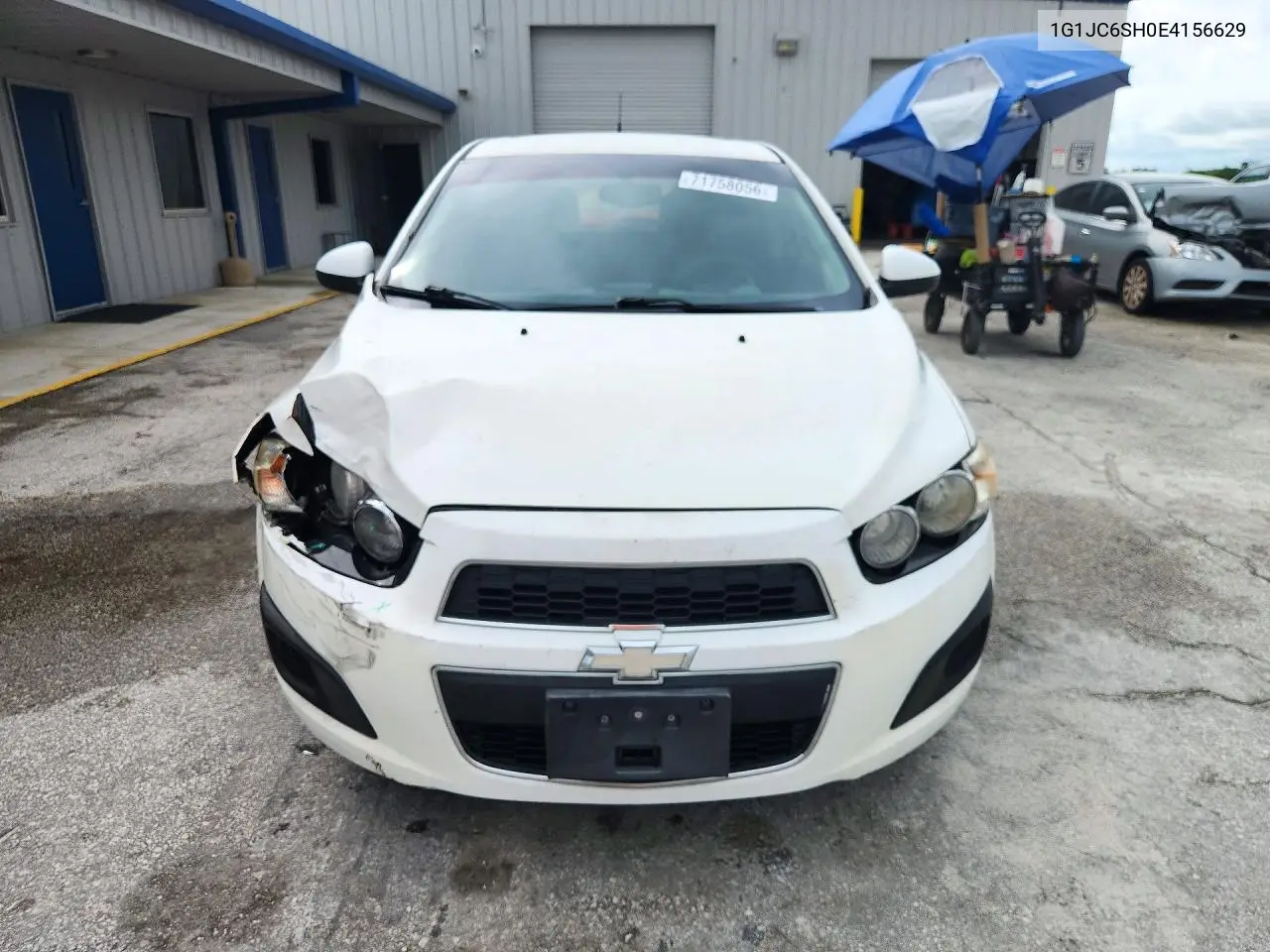 2014 CHEVROLET SONIC VIN 1G1JC6SH0E4156629 — фото 5