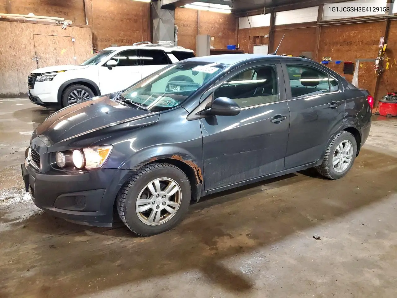 CHEVROLET SONIC 2014, VIN 1G1JC5SH3E4129158